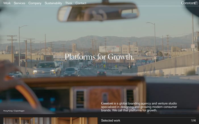 Constant website preview