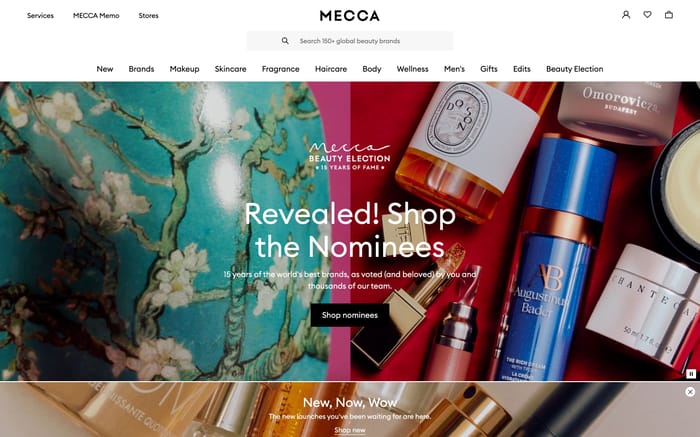 Mecca website preview