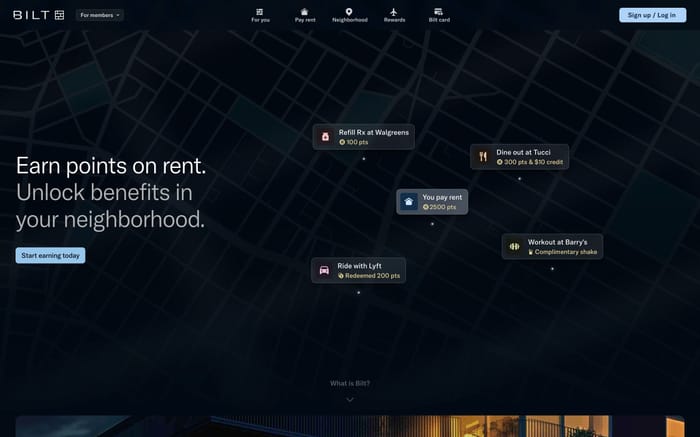Bilt website preview