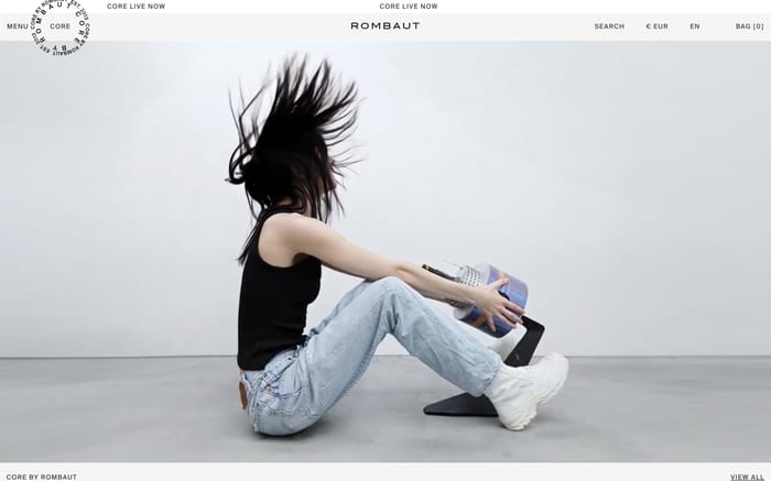 Rombaut website preview