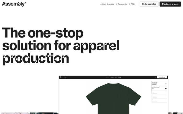 Assembly website preview