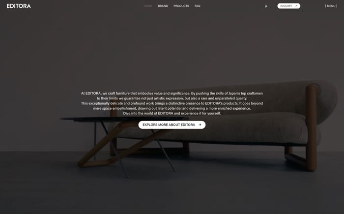Editora website preview