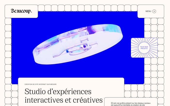 Studio Beaucoup website preview