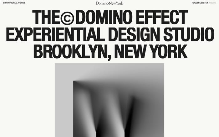 Domino new york website preview