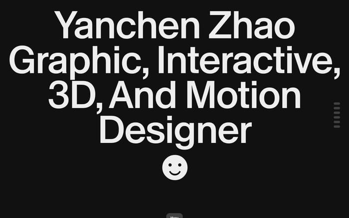 Tony Yanchen website preview