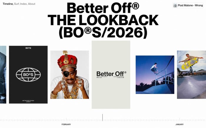 The lookback website preview