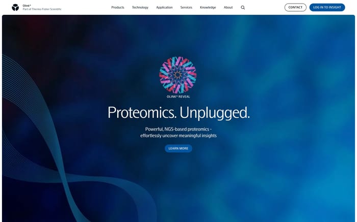 Olink website preview