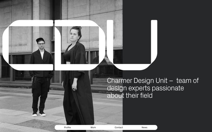 Charmer Design Unit website preview