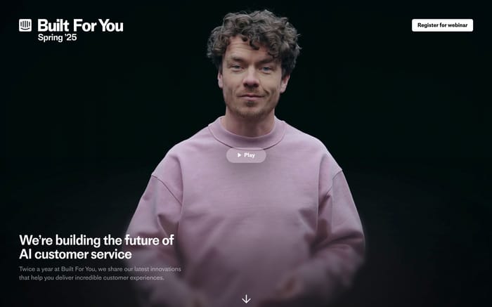 Built For You website preview