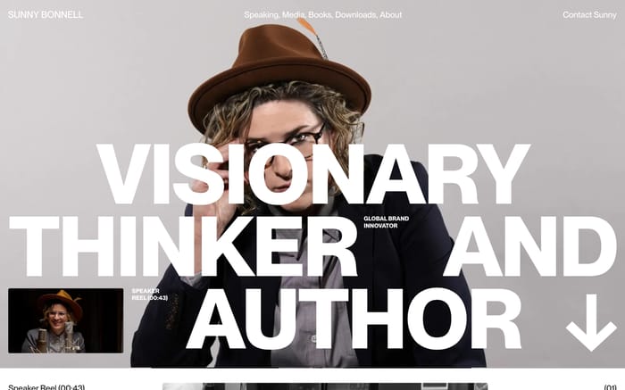Sunny Bonnell website preview
