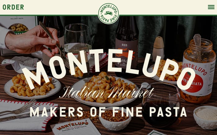 Montelupo website preview