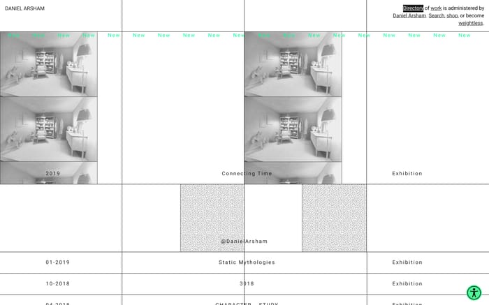 Danielarsham website preview