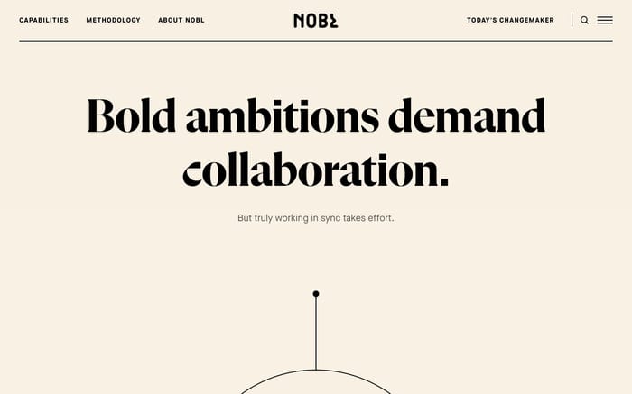 NOBL website preview