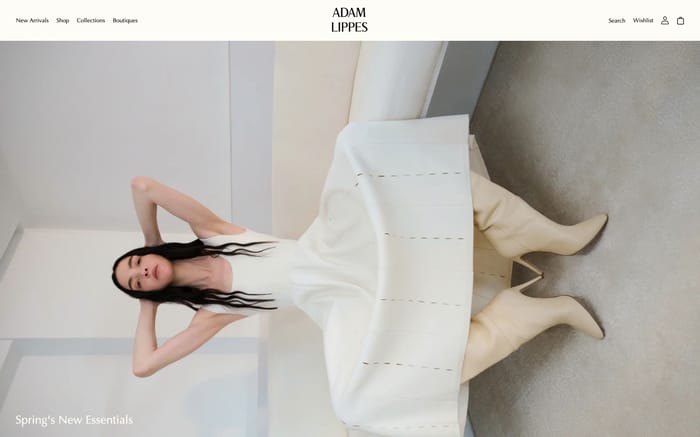 Adam Lippes website preview