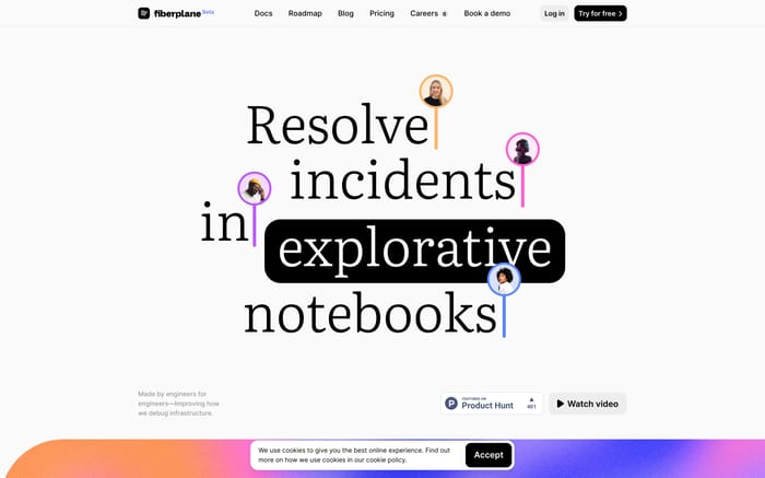 Fiberplane website preview