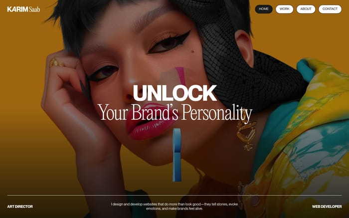 Karim Saab website preview
