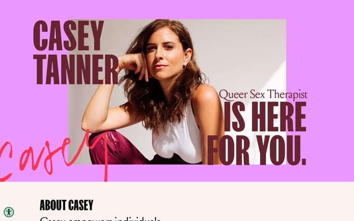Casey Tanner website preview