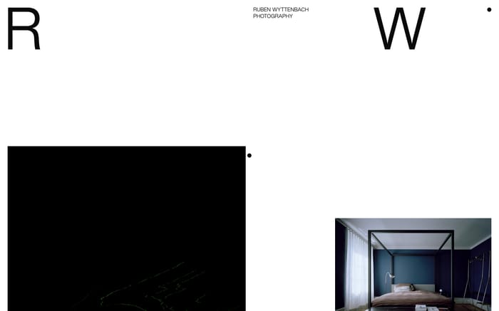 Ruben Wyttenbach website preview