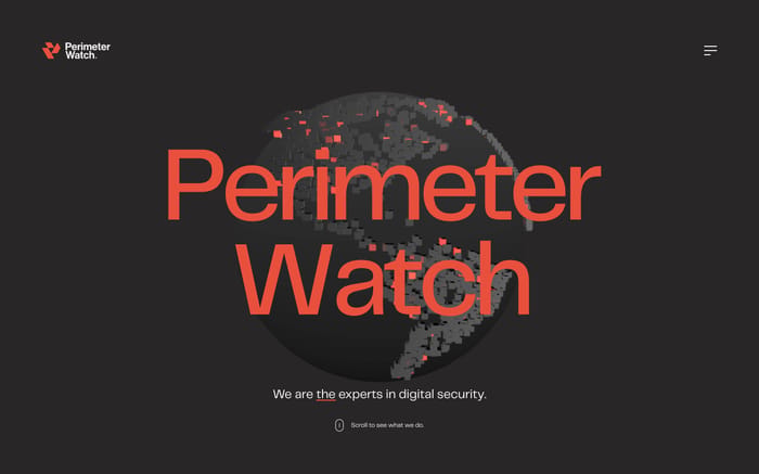 PerimeterWatch website preview