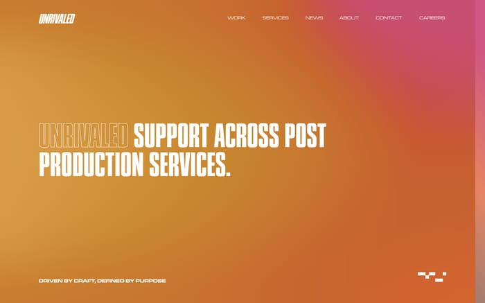 Unrivaled website preview