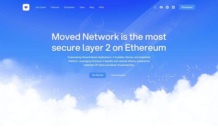Moved Network website preview