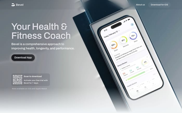 Bevel website preview