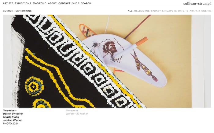 Sullivan + Strumpf website preview