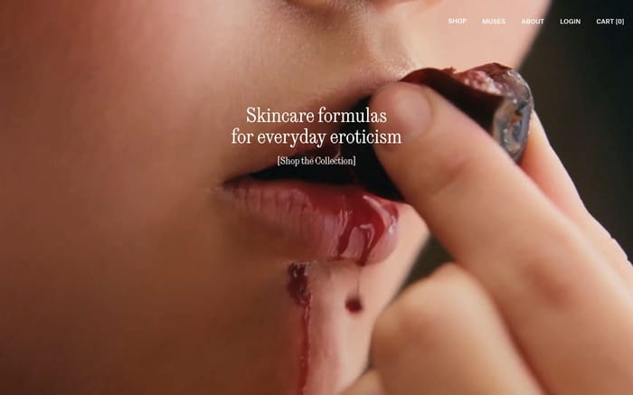 Mienne website preview