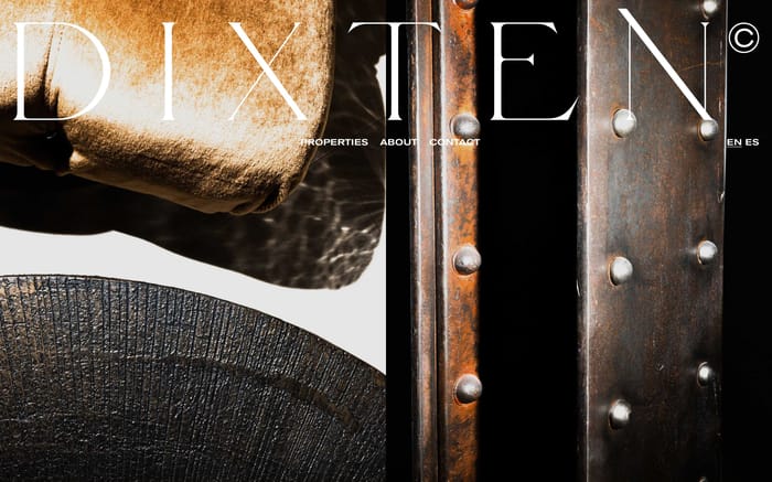 Dixten website preview
