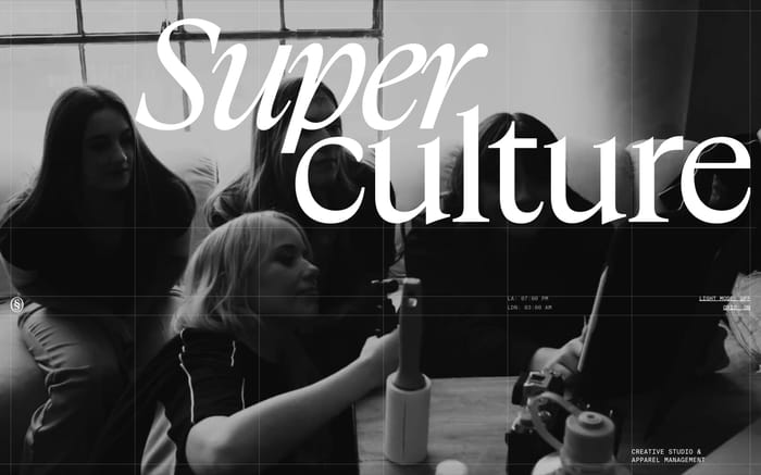 Superculture website preview