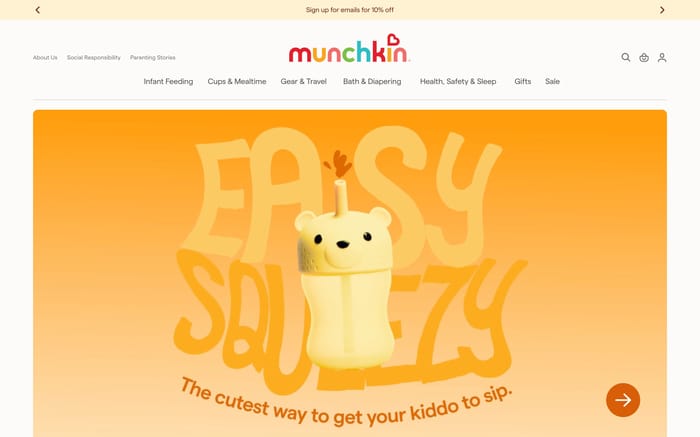 Munchkin website preview