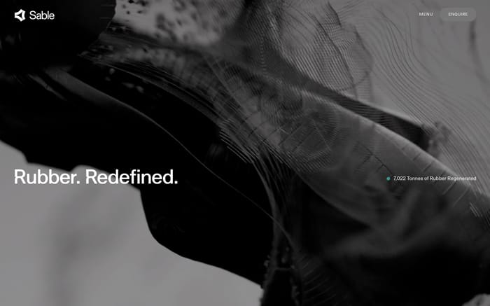 Sable website preview
