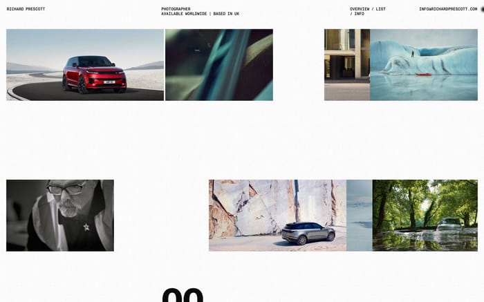 Richard Prescott website preview