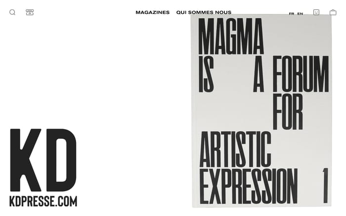 KDPresse website preview