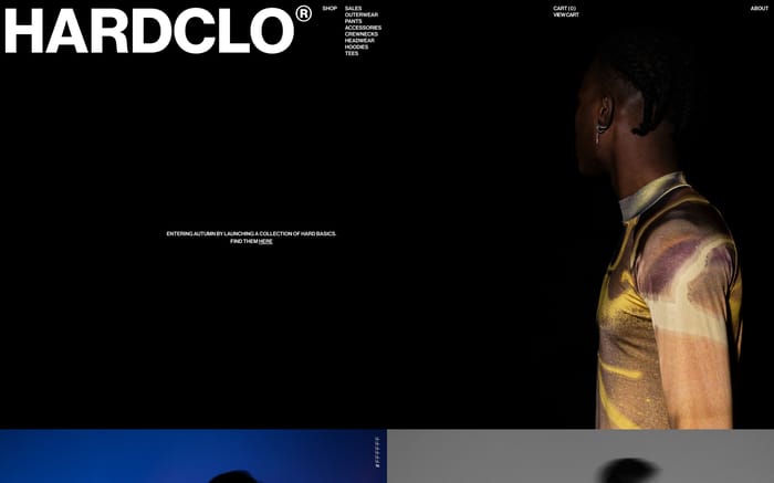 Hardclo website preview