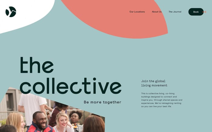 The Collective website preview