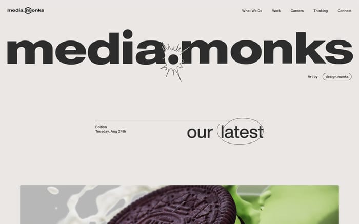 Media.Monks website preview