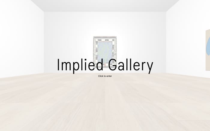 Implied Gallery website preview