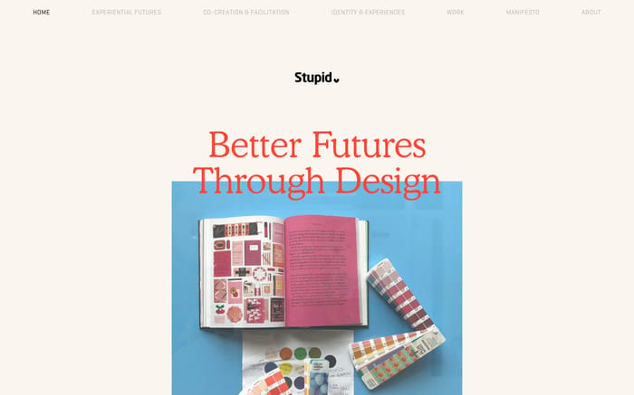 Stupid Studio website preview