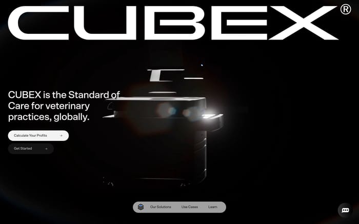 Cubex website preview