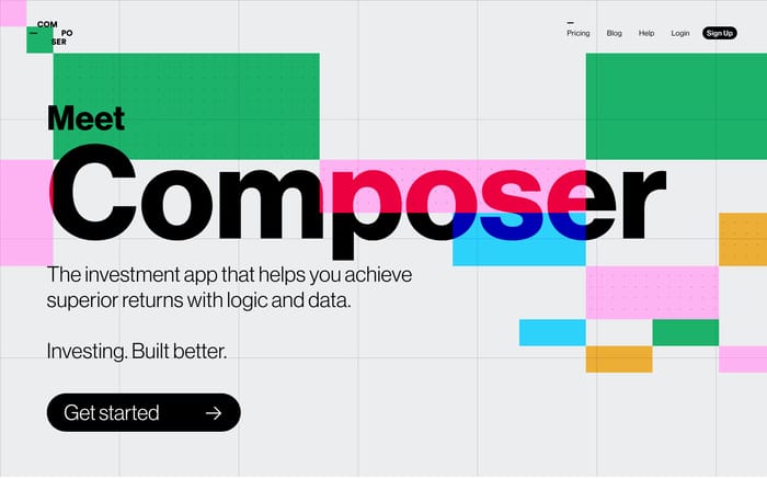Composer website preview