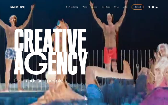 Sweet Punk website preview