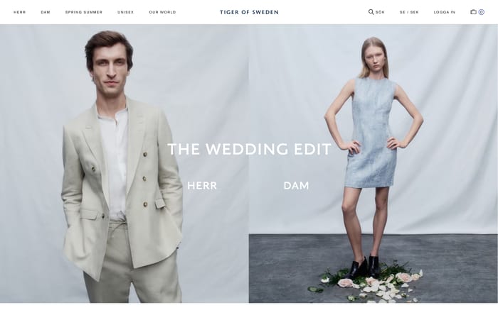 Tigerofsweden website preview