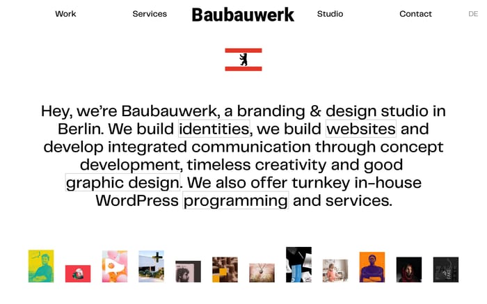 Baubauwerk website preview