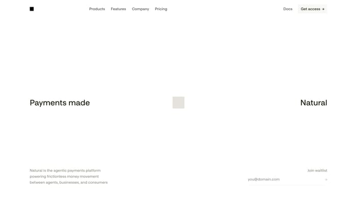 Natural website preview