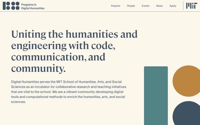Digital Humanities at MIT website preview
