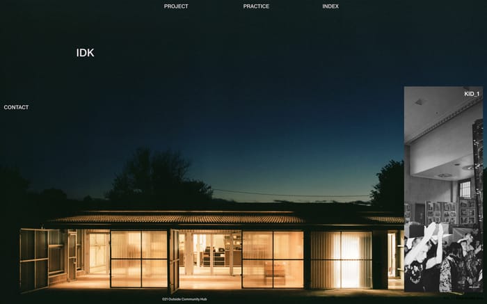 Idk website preview