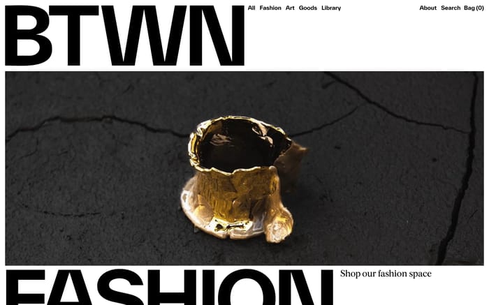 Btwn Humans website preview