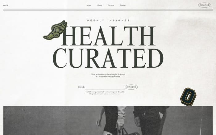 Ordr Health website preview