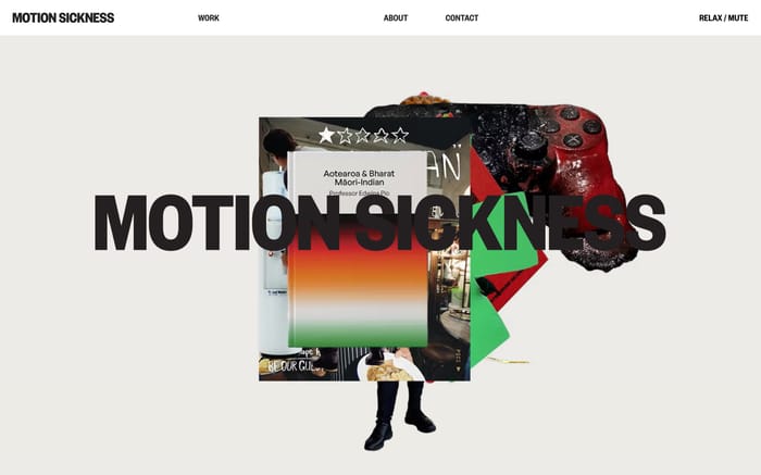  Motion Sickness website preview